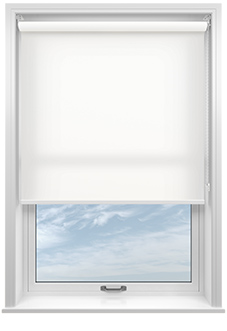 Roma, Peony White - Roller Blind